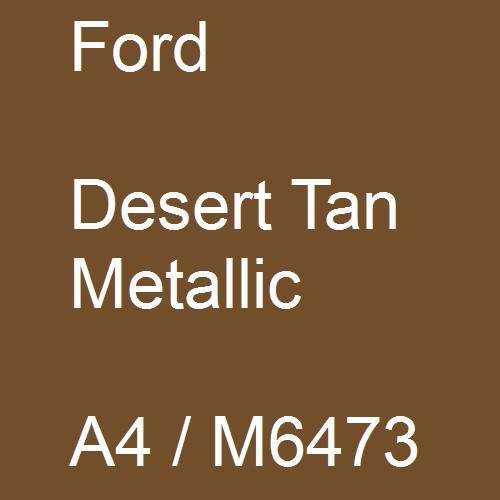 Ford, Desert Tan Metallic, A4 / M6473.